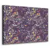 Spat - Abstract - Stippen Textielframe zwart klein 947 -3d