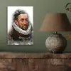 Willem van Oranje - Adriaen Thomasz - Rook aluminium wit klein -sfeer2