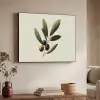 Olijftak - Donkergroen - Olijven Textielframe - compleet frame klein -sfeer3