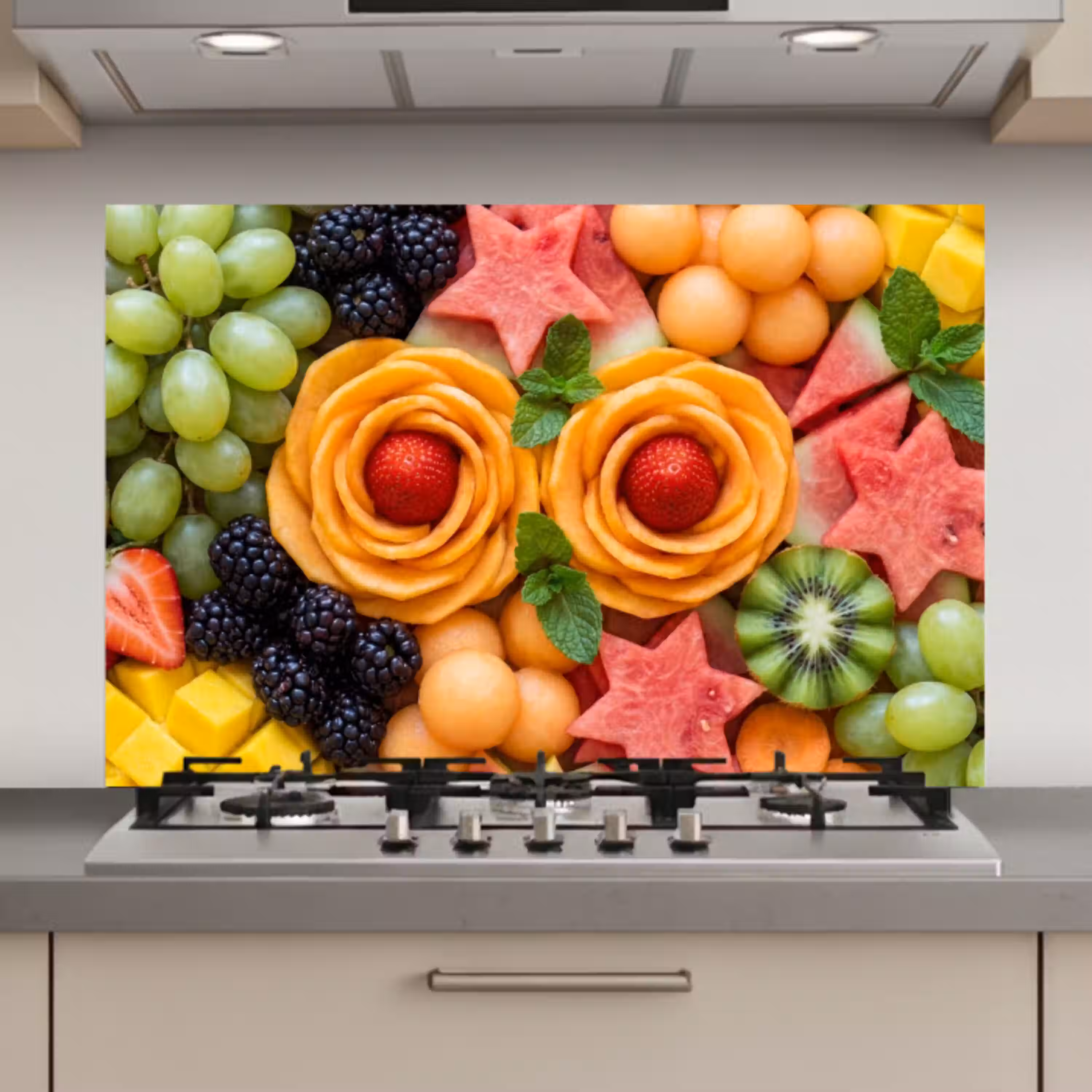 Fruit - Variatie - Kleurrijk - Vers - Eten keuken achterwand spatscherm klein -3d_website