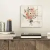 Bloemen - Quote - Beige - Lint plexiglas 5mm klein -sfeer1