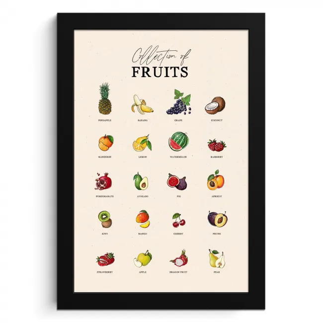 Fruit - Eten - Keuken KitchenYeah - Keuken - Fotolijst klein -3d