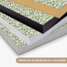 Botanisch - Takken - Groen Textielframe zwart klein 947 -USP_kleurenNL