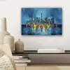 Skyline Toronto - Water - Stadslichten - Toren canvas 2cm klein -sfeer6