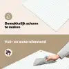 Zee - Sfeer - Strepen - Groen Inductie beschemer met haakjes klein 777 -ky-schoon-nl