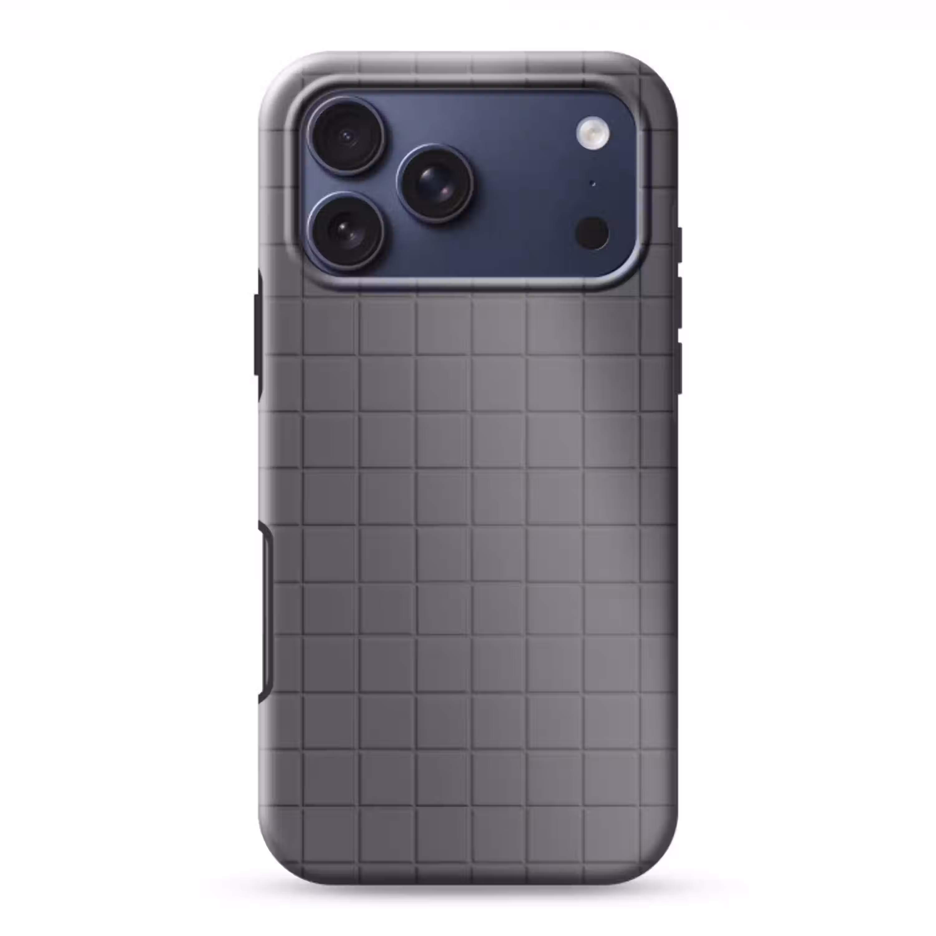 Patroon - Tegel - Grafiet - Grijs Toughcase MagSafe Apple iPhone 17 Pro Max klein 1019 -3d