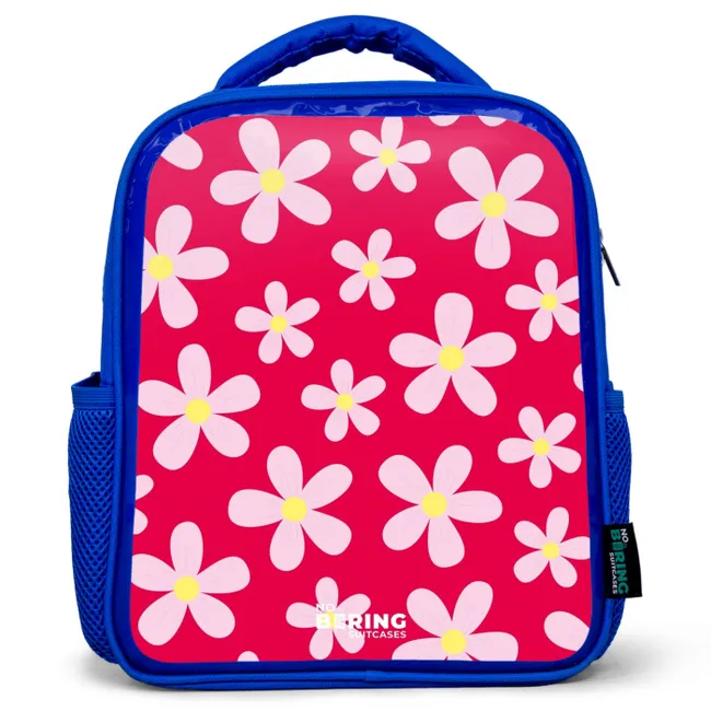 Rugzak kind - Blauw - Madeliefjesmania hotpink