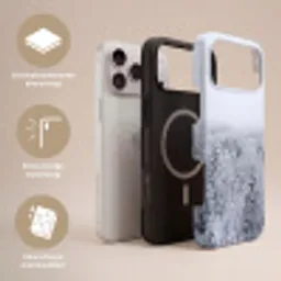 Bos - Sneeuw - Winter - Natuur - Wit Toughcase MagSafe Apple iPhone 17 Pro Max klein -USP_Lagen_NL