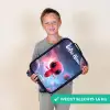 Rood Ruimtewezen in Kosmische Dans Kinderkoffer - Zwart klein -sfeer4_NL