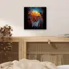 Graffiti - Basketbal - Sport - Zwart - Street art aluminium wit klein -sfeer3