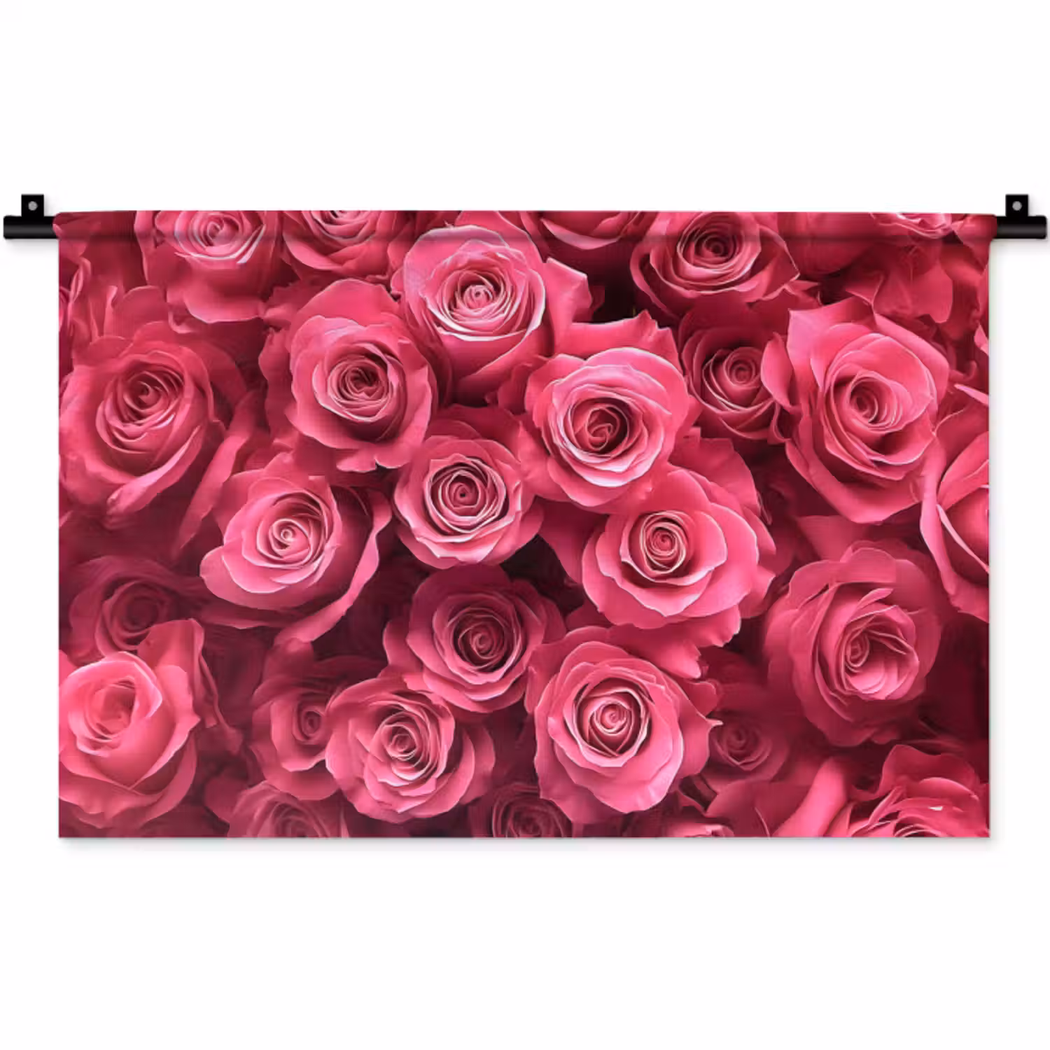 Wandkleed - Rozen - Pink - Bloem