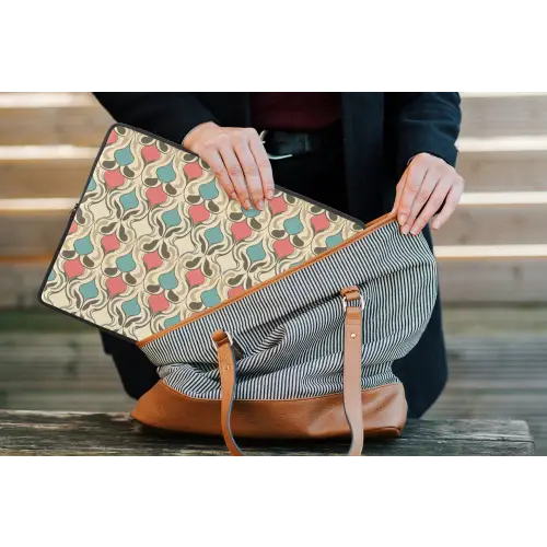 Barok - Retro - Kleurrijk laptophoes neopreen klein 279 -tas