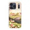 Schapen - Huisje - Platteland Telefoonhoesje iPhone 17 Pro klein -3d