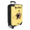 Escar-Go - Geel NBS - Handbagage koffer - Kinderen Unisex middel -productfoto_3d