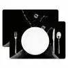 Whickyglazen - Ijs - Spetters - Zwart Placemat vinyl groot -zzsfeer2_Kitchenyeah-website