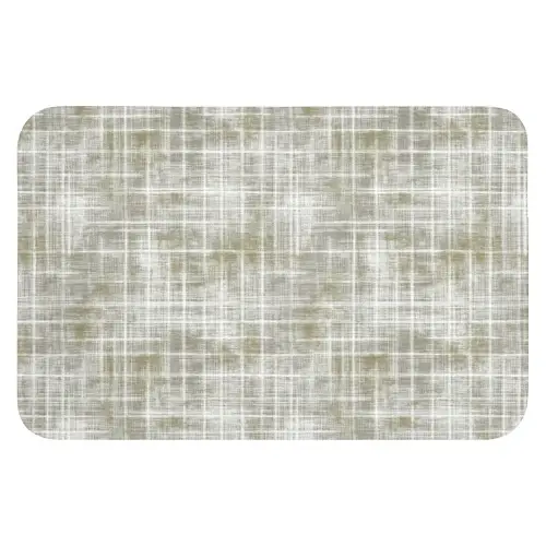Linnen - Patroon - Groen WCmat klein 1009 -3d