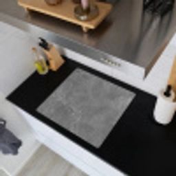 Beton - Grijs - Abstract - Betonlook Inductie beschemer met haakjes klein -sfeer1