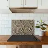 Giraf - Zebra - Motief - Bruin keuken achterwand spatscherm klein 900 -sfeer2