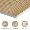 Rotan print - Beige PET vilt klein -closeup_NL