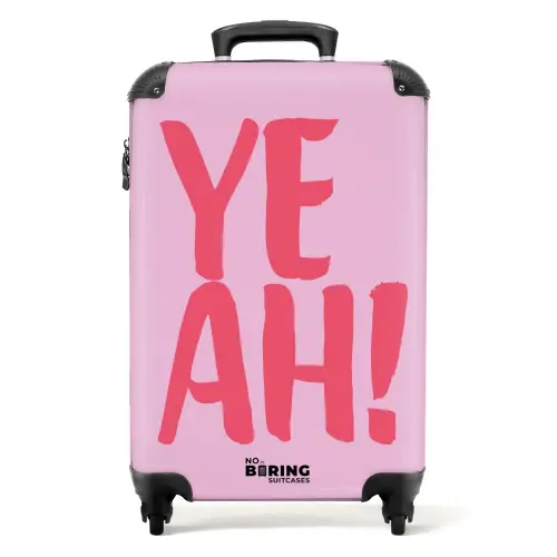 Quotes - Yeah! NBS - Handbagage koffer - Kinderen Unisex middel -productfoto_recht
