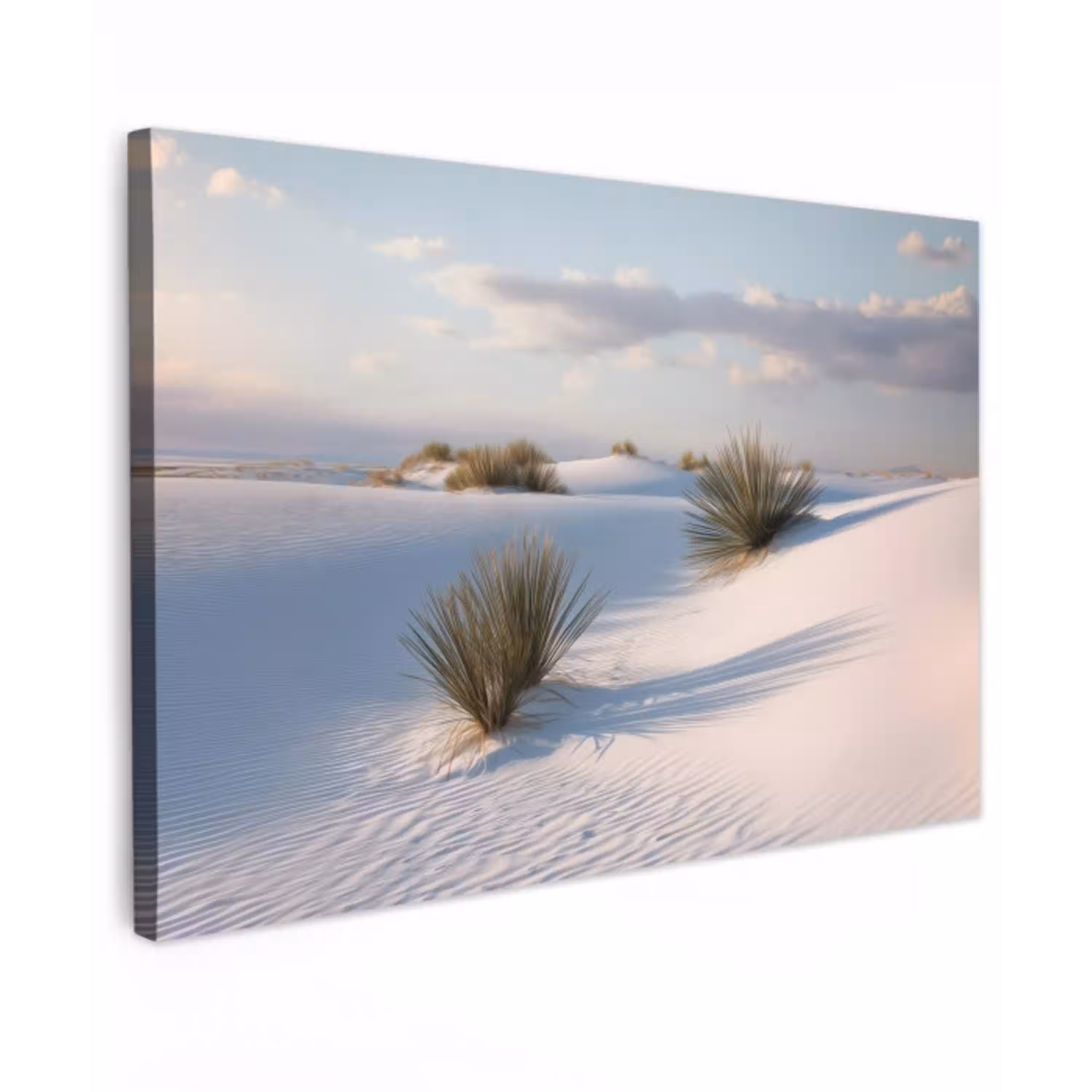 Duinen - Gras - Wolken - Beige canvas 2cm klein -z3d