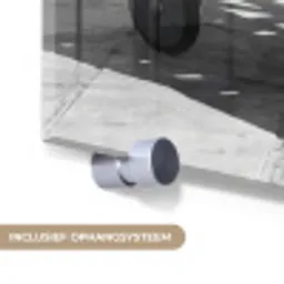 Glamour - Modern - Zwart - Wit plexiglas 5mm klein -zzsysteem_NL