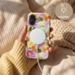 Lelies - Aquarel - Pastel Toughcase MagSafe Apple iPhone 17 klein 1017 -USP_MagsafeV