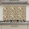 Giraf - Patroon - Beige - Bruin keuken achterwand spatscherm klein 900 -3d_website