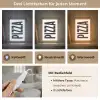 Pizza - Japandi - Decoratie - Vintage Light Box met kabel (Tafellamp) klein -USP_lichtkleurDE