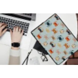 Krabben - Speels - Kleurrijk laptophoes neopreen klein 279 -bureau