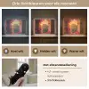 Colosseum - Rome - Roze Bloemen Light Box met batterij (Wandlamp) middel -USP_lichtkleurNL