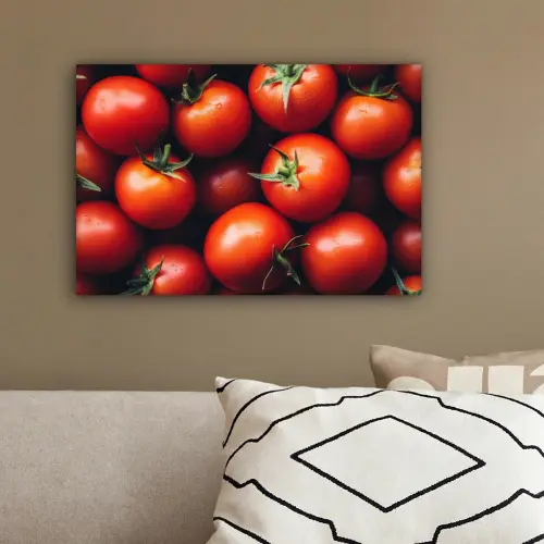 Groente - Rood - Tomaten canvas 2cm klein -sfeer3