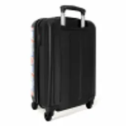 Gestreepte zomer print kleurrijk NBS - Handbagage koffer - Volwassenen Unisex middel -achterkant