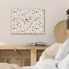 Terrazzo -  Patroon - Wit - Urban PET vilt klein 837 -sfeer3