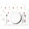 Illustratie - Kerstsokken - Wit Placemat vinyl groot 368 -zzsfeer2_Kitchenyeah-website