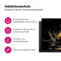 Olijven - Groen - Water - Zwart Inductie beschermer vinyl 3mm klein -zzzzzzz-lf-ups