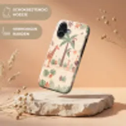 Dieren - Tropisch - Safari - Kleurrijk Toughcase MagSafe Apple iPhone 17 klein -USP_RandenV_NL