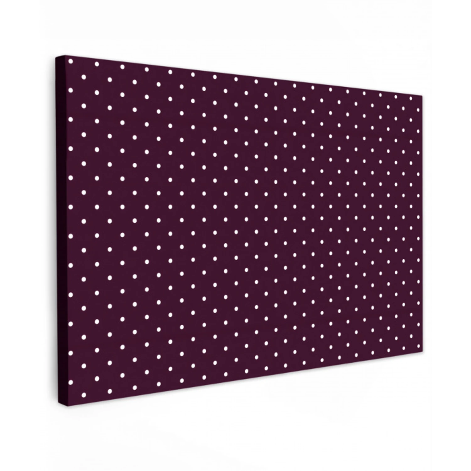Stippen - Modern - Paars canvas 2cm klein 34 -z3d