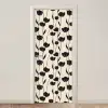 Tulpen - Patroon - Zwart deurposter klein 289 -3d_beige