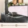 Marmer - Patroon - Mozaïek - Roze keuken achterwand 2 middel 871 -usp_FR