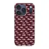 Vissen - Grafisch - Patroon - Donker Telefoonhoesje iPhone 17 Pro klein 878 -3d