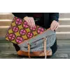 Modern - Patroon - Roze laptophoes neopreen klein 279 -tas