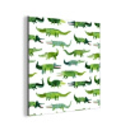 krokodillen - Speels - Groen aluminium wit klein 46 -3d