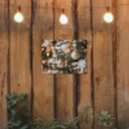 Kerst - Kerstboom - Winter - Binnen - Sneeuw tuinposter los doek klein -sfeer1