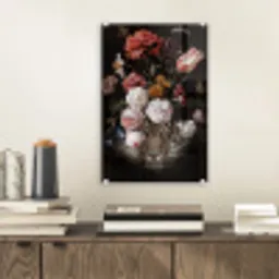 Bloemen - Jan Davidsz de Heem - Tijger - Schilderij - Stilleven - Oude meesters plexiglas 5mm klein -sfeer1