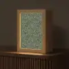 Bladeren - Organisch - Groen Light Box met kabel (Tafellamp) klein 925 -z3d_website