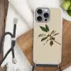 Tak - Groene Bladeren - Vruchten Hoesje iPhone 16 Pro Max met koord klein -sfeer4