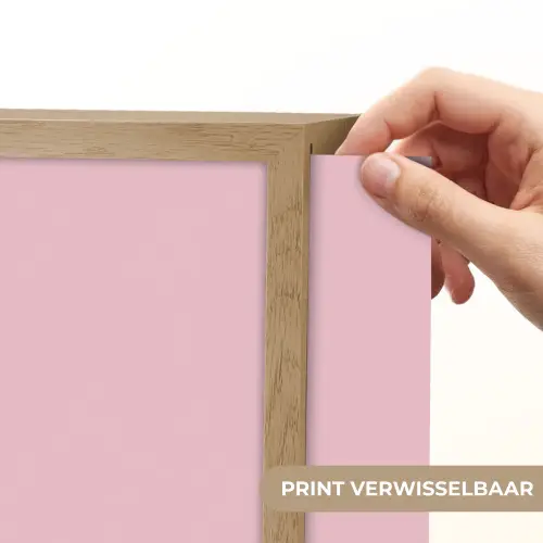 Fuck what they think - Roze - Minimalistisch Light Box met batterij (Wandlamp) middel -USP_websiteprintNL