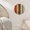 Banen - Verticaal - Kruiden - Variatie Wandcirkel plexiglas klein -sfeer5