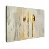 Verf - Goud - Bestek canvas 2cm klein -z3d
